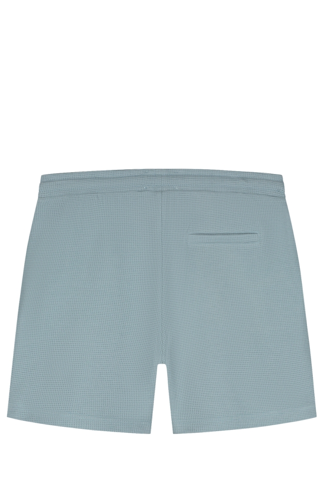 GESTRUCTUREERDE KORTE BROEK 25010523 93 BLUE GREY